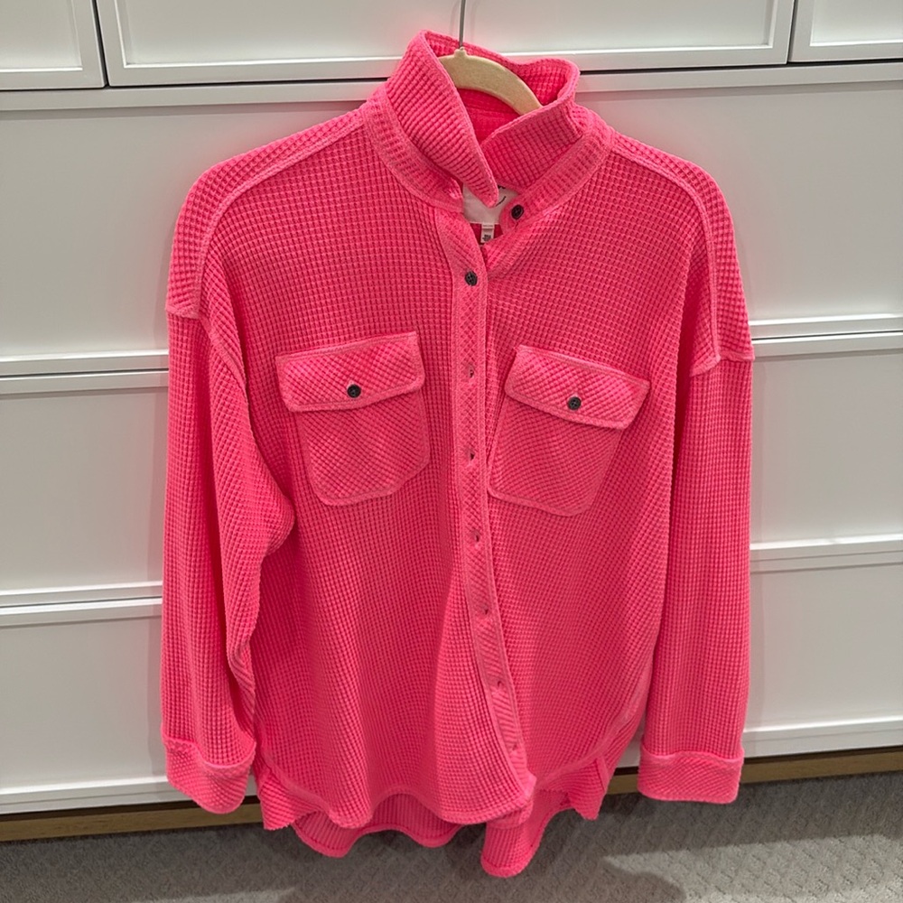 Aerie LumberJane Waffle Shirt